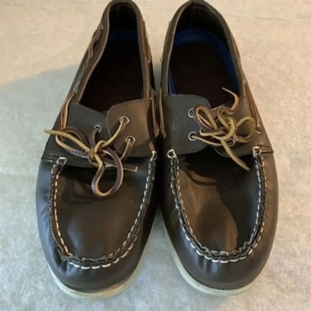 Thom McAn Size 12M Boat Deck Loafer Shoes